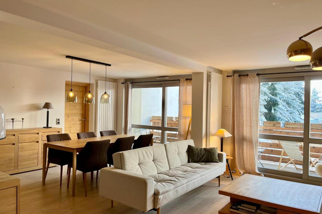 Modern Apt At The Foot Of The Slopes In Megève Exterior foto