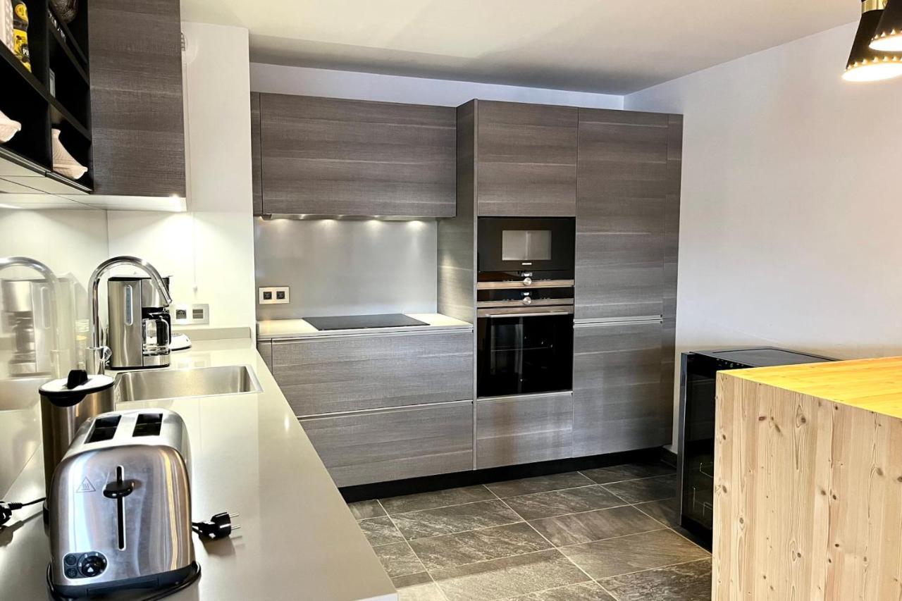 Modern Apt At The Foot Of The Slopes In Megève Exterior foto